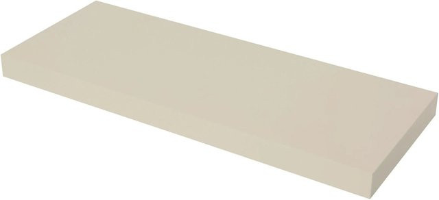 Mömax Wandboard Anja in Beige, modernes Wandregal für Wohnzimmer, Schlafzimmer oder Home Office, B/H/T: 80 x 30 x 23,5 cm - Bild 1