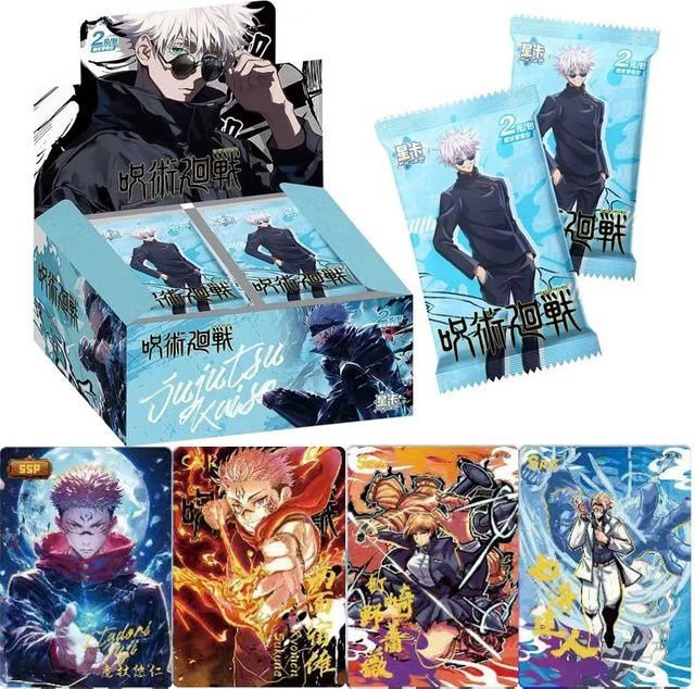 Bandai Jujutsu Kaisen Sammelkarten, Gojo Satoru, Fushiguro Megumi, Itadori Yuji - Bild 1