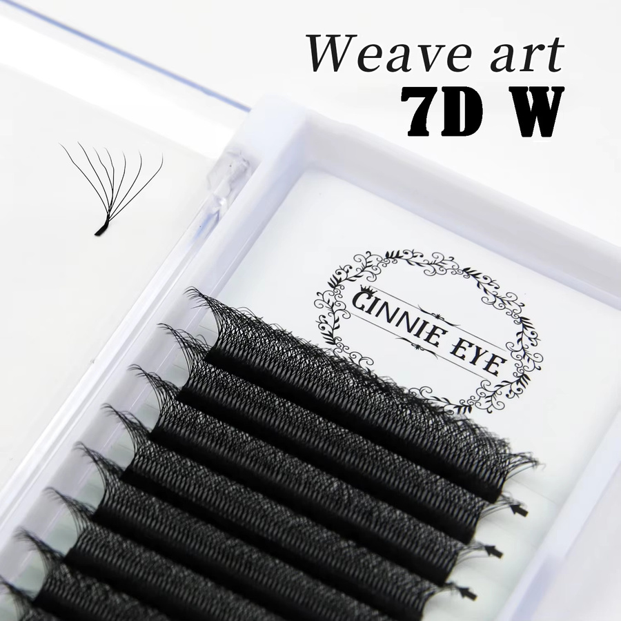 CINNIE EYE Einzelwimpern Russisches Volumen, Black, Natürlich - Bild 4