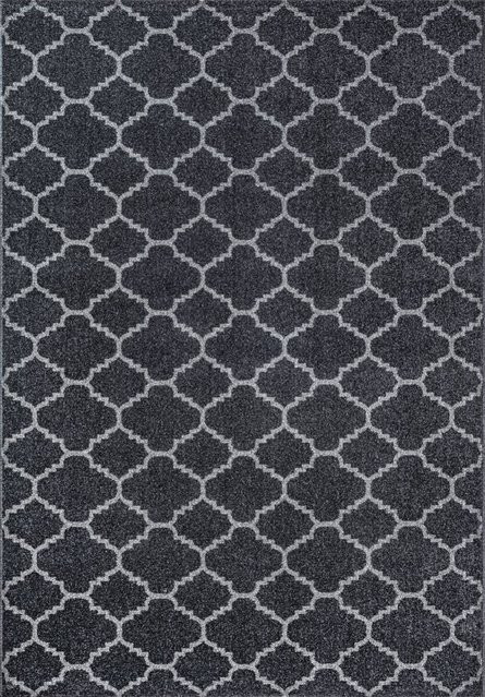 Sanat Teppich Schwarz Geometrisches BOHO Design B/L: 200 x 80 cm - Bild 1