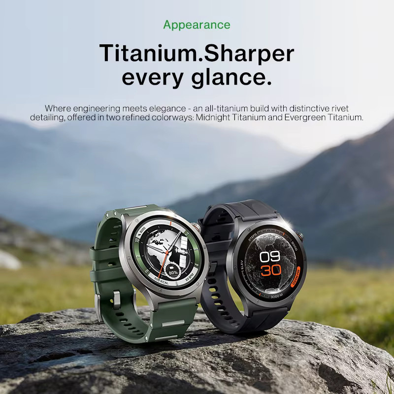 OnePlus Watch 4 Smartwatch Globale Version in Grün mit 1,5 Zoll Display, Wear OS by Google und Snapdragon W5 - Bild 3