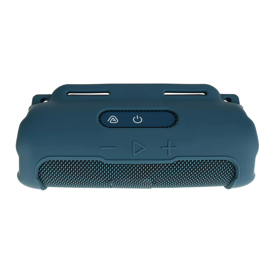 VODOOL Silikonhülle für JBL FLIP 7 Lautsprecher mit Schultergurt in Schwarz - Bild 4
