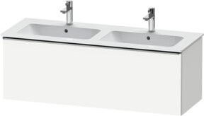 Duravit Waschtischunterschrank D-Neo wandhängend in Weiß, B/T/H: 128 x 46,2 x 44 cm - Bild 1