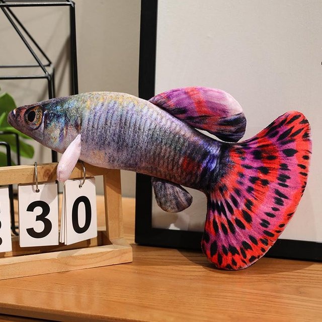 Yiran toy Guppy Plüschtier, Stofffischpuppe, ab 14 Jahren - Bild 1