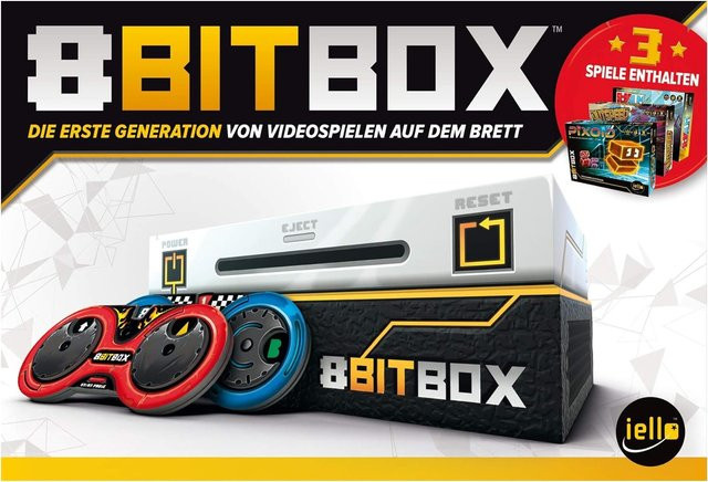 IELLO 8 Bit Spiel Box, Spielesammlung, Brettspiel - Bild 1