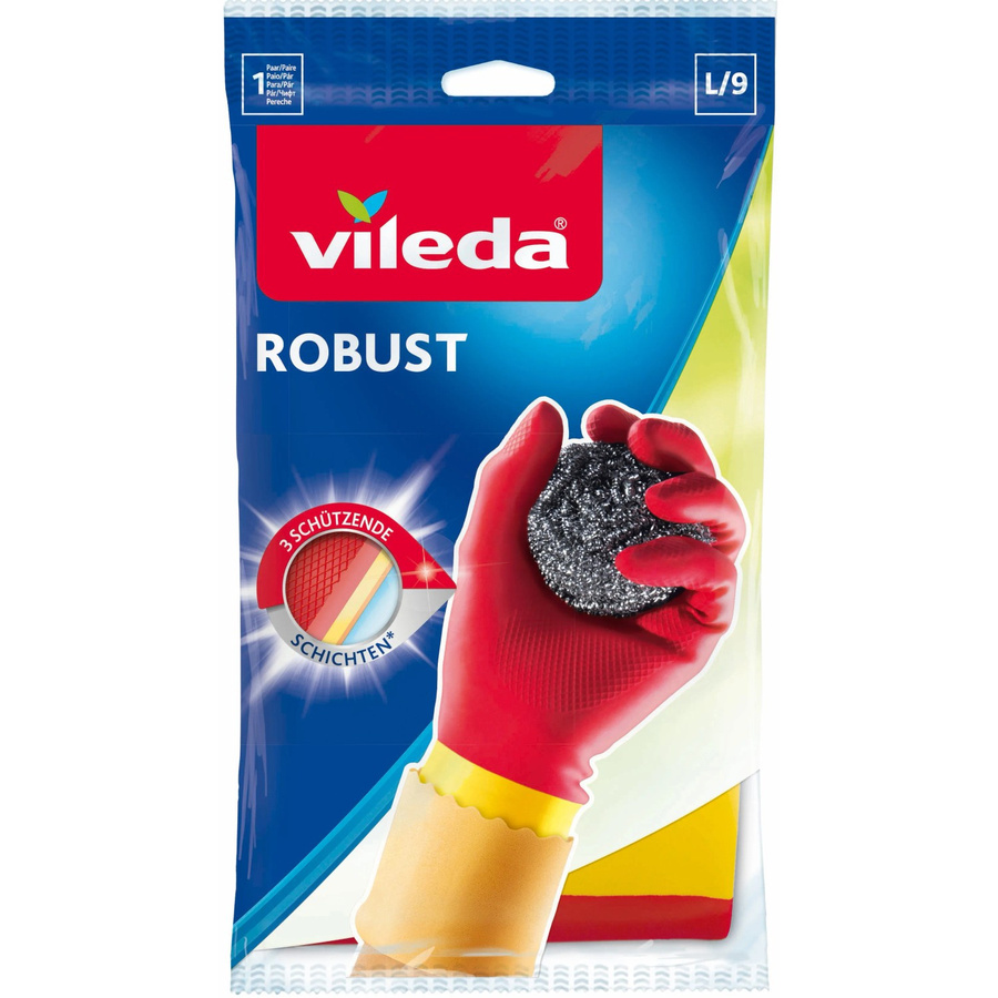 Vileda Haushaltshandschuhe Protection Robust in Größe L - Bild 2