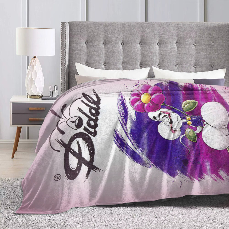 Diddl Kuscheldecke aus weichem Flanell für Kinder und Erwachsene von Potdemiel - Bild 2