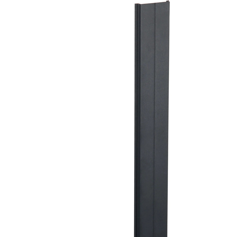 FLORAWORLD Abdeckschiene für Bohlenzaun aus Aluminium, grau, B/H/T: 5 x 123 x 1 cm - Bild 2