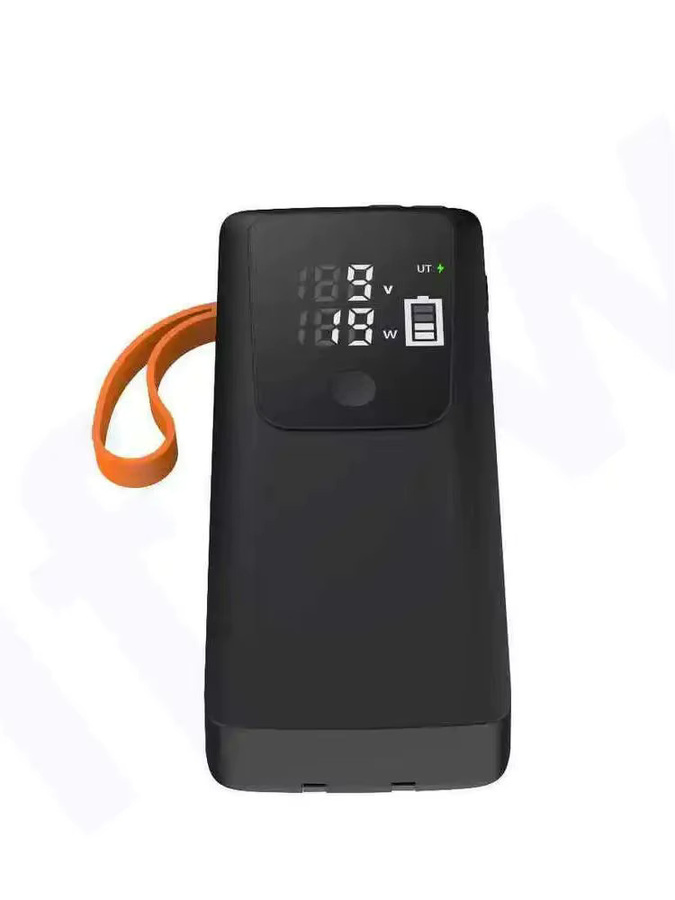 ifew Powerbank-Gehäuse für 21700 Akkus, 45W DIY Mobile Stromversorgung in Schwarz - Bild 6