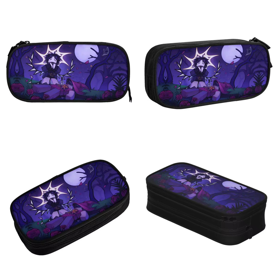 Azuretime Anime Federmäppchen Two Time Forsaken Stifthalter für Schüler aus Textil - Bild 2