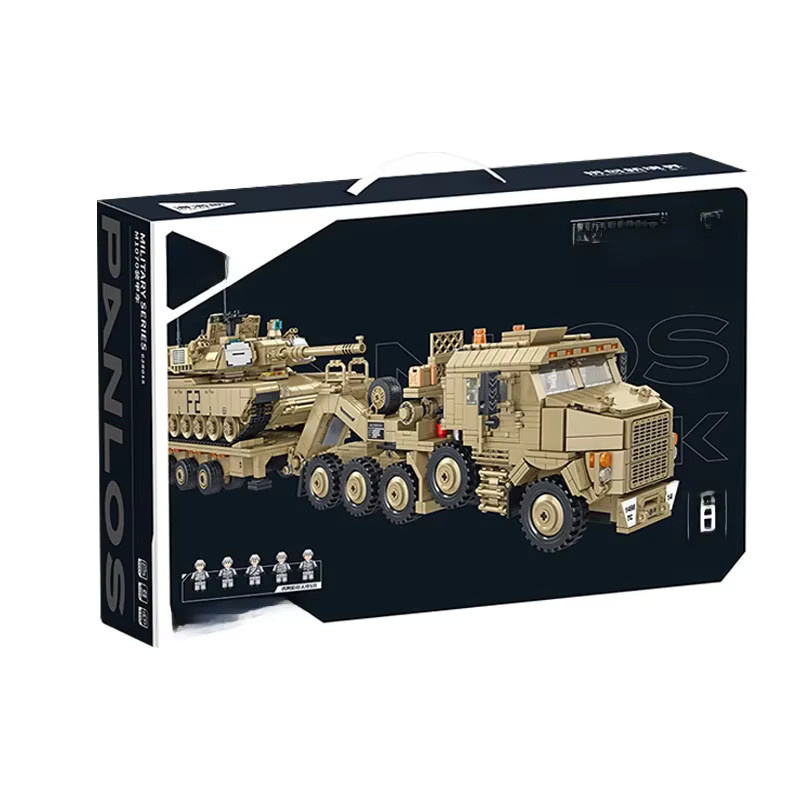 Panlos M1070 Gepanzertes Fahrzeug, Bausteine Modell, Grau - Bild 5