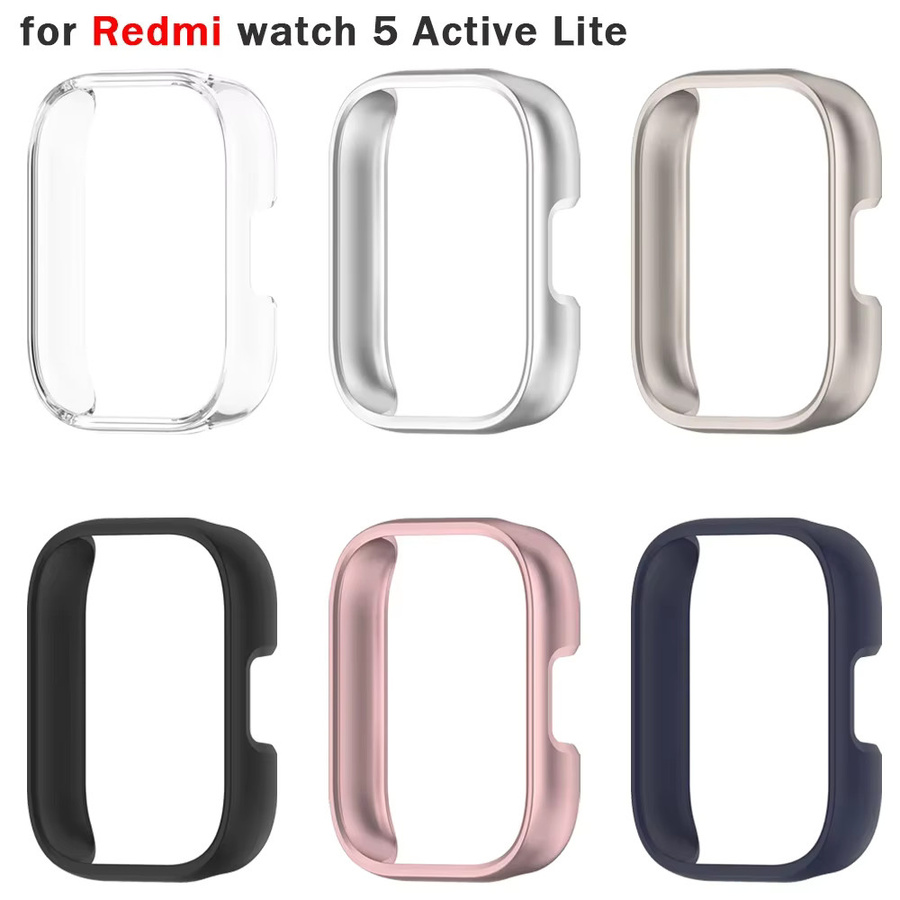 CAOWTAN Hülle für Xiaomi Redmi Watch 5, Kunststoff, transparent, Unisex - Bild 4