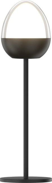 MegaLight LED-Akku-Tischleuchte Ovo Pur RGBW in Weiss, dimmbar und höhenverstellbar, Höhe: 35 cm, Durchmesser: 10 cm - Bild 1