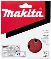 Makita Exzenterschleifpapier mit Klett Körnung 80 Durchmesser 125 mm 10 Stück - Bild 2