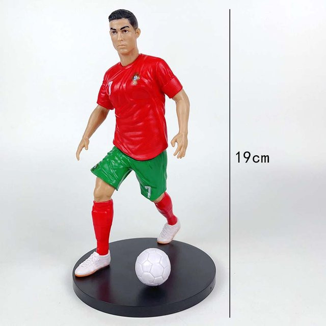 C. Ronaldo Messi Mbappe Modellpuppen, Cartoon Actionfigur, ab 14 Jahren - Bild 1