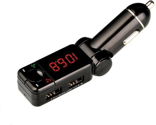 FOXNOVO MP3-Autoradio mit Bluetooth, USB-Anschluss und AUX-IN in Schwarz - Bild 1