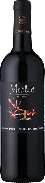 Baron Philippe de Rothschild S.A. Merlot Rotwein, 2024, Languedoc-Roussillon, trocken, 0,75 l - Bild 1