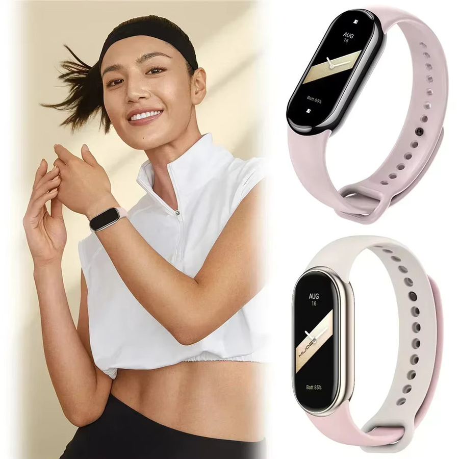 Xiaomi Uhrenarmband Silikon, Xiaomi Smart Band 10-NFC, mi band 9, mi band 8 - Bild 4