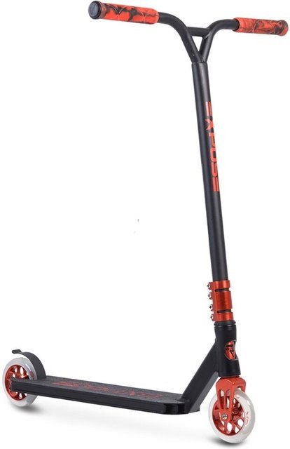 Byox Scooter Stunt Expose Roller ab 10 Jahren rot aus Aluminium mit PU-Rädern - Bild 1