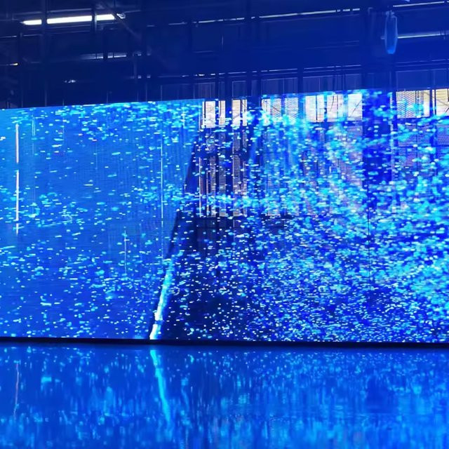 Transparente LED-Panel-Display Wand mit 80 % Transparenz P3.9 - Bild 1