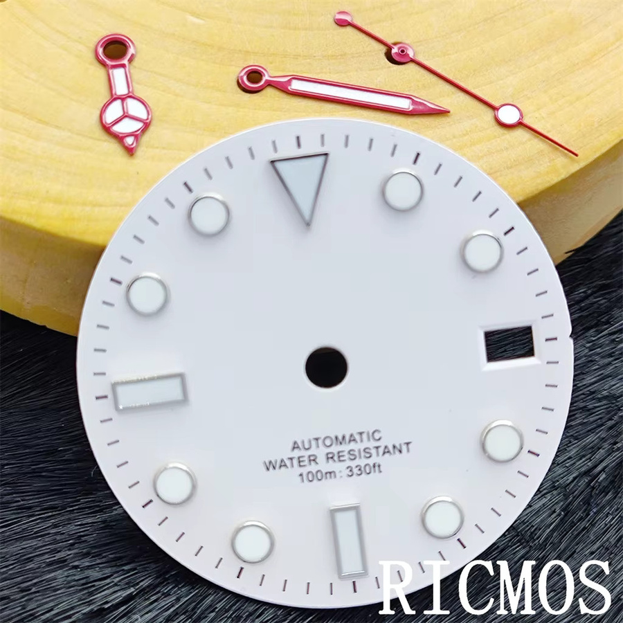 RICMOS Zifferblatt, Weiß, 28,5 mm, Automatikwerk, Unisex - Bild 3