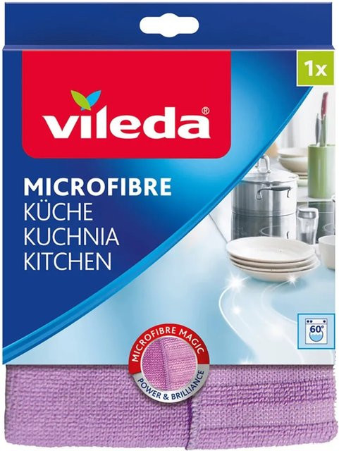 Vileda Mikrofaser Allzwecktuch 2in1 Viola Purple - Bild 1