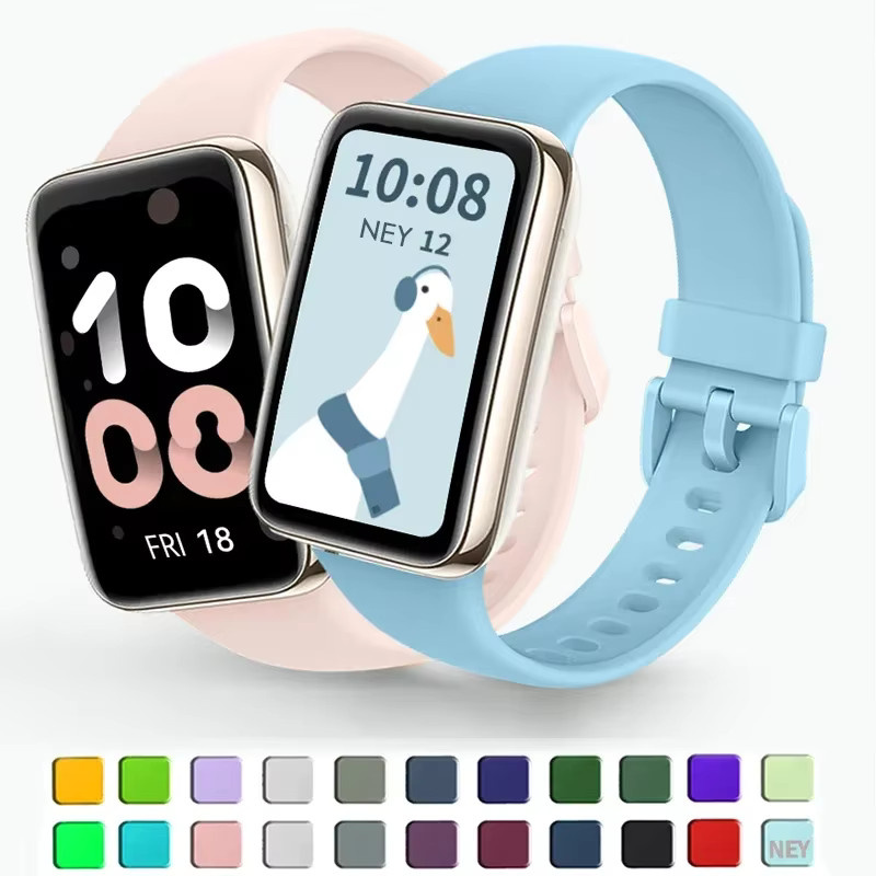 Xiaomi Uhrenarmband, Silikon, Schwarz, Unisex - Bild 2