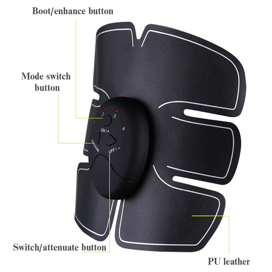 SANPKON EMS Muskelstimulator, Schwarz, Unisex - Bild 3
