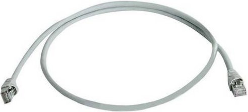 Telegärtner Patchkabel Cat6a S/FTP Ethernet LAN in Grau, Länge: 3,0 m - Bild 1