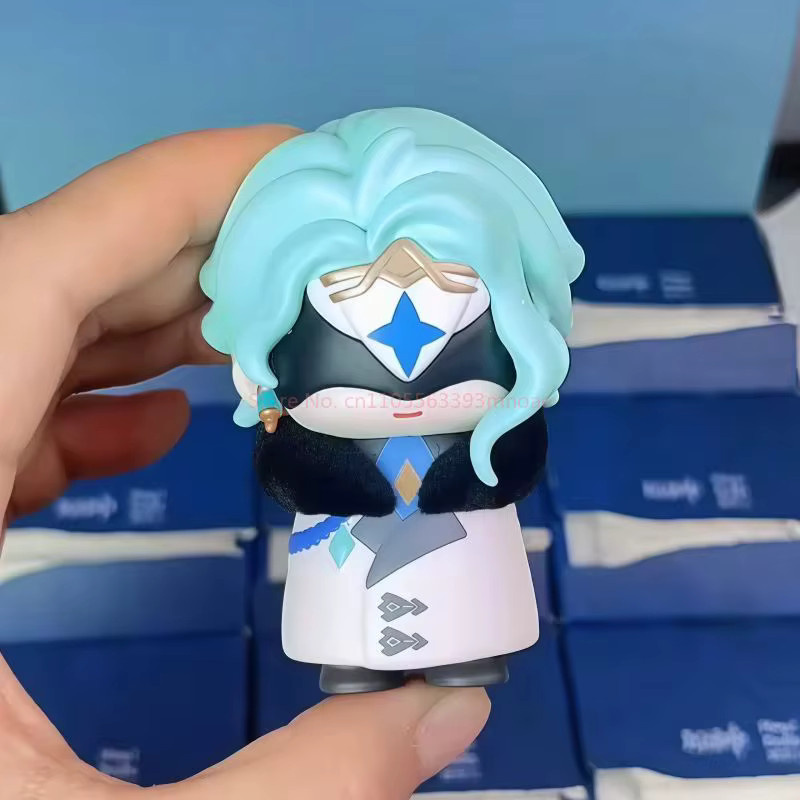 Mihoyo Genshin Impact Fatui Harbinger Q Version Blind Box, Mini Puppe, Einzelfigur - Bild 2