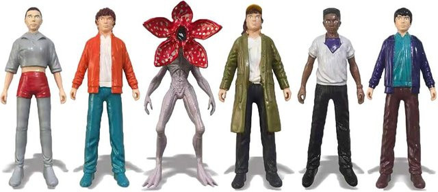 Fashnics Stranger Things Demogorgon, Spielzeug, 6-teiliges Set, ab 3 Jahren - Bild 1