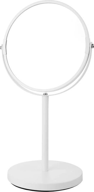 Euroshowers Tischkosmetikspiegel Weiß mit 3x Vergrößerung, Durchmesser: 16 cm - Bild 1