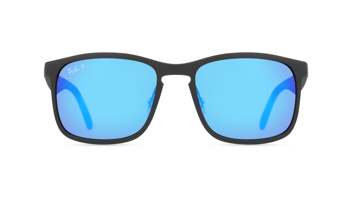 Ray-Ban RB4264 Sonnenbrille, Vollrand, Quadratisch, Kunststoff, Schwarz, Herren - Bild 1