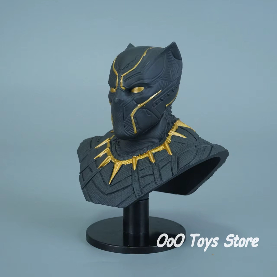 Bandai Marvel The Avengers Iron Man Spider-Man Black Panther, Actionfiguren, 9 cm - Bild 2