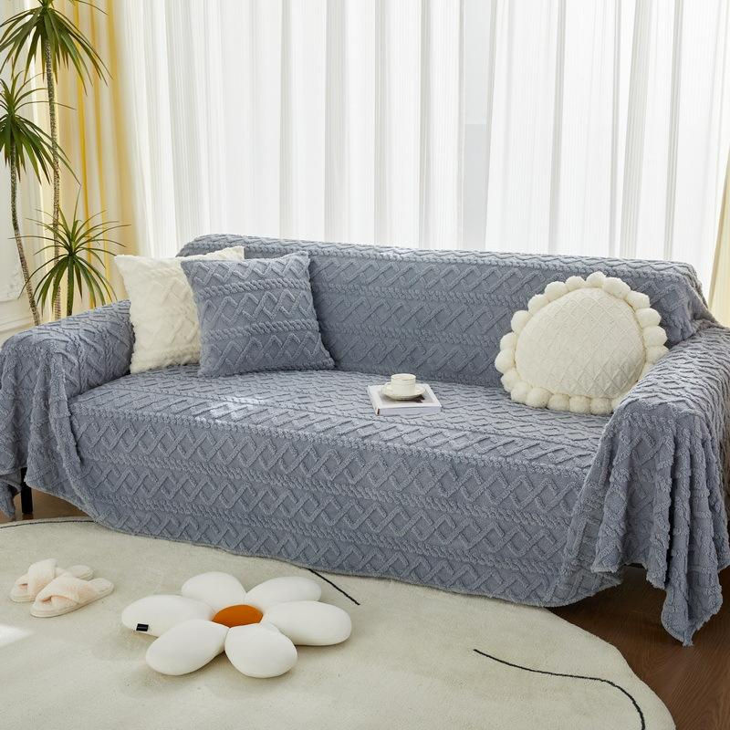 Super Six Jacquard Plüsch Sofabezug für Herbst und Winter, B/B: 180 x 130 cm - Bild 5