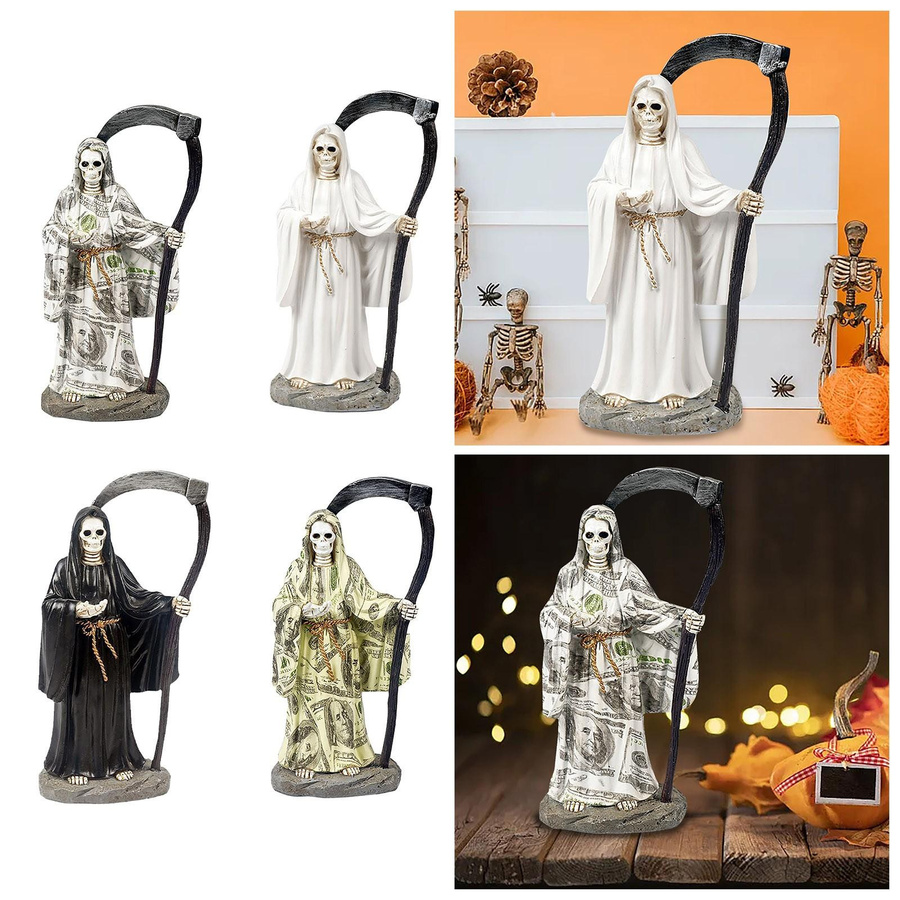 Yiran Furniture Schlagzeuger Skulptur aus Harz als moderne Desktop-Dekoration und Gartenornament - Bild 1