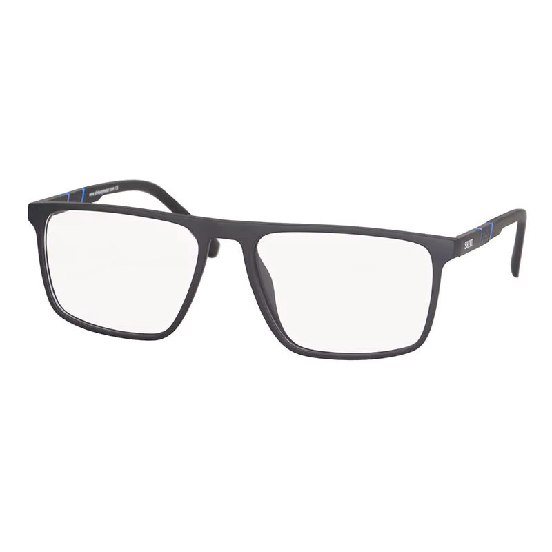 SHINU Progressive Multifokus Lesebrille Herren, Vollrand, rechteckig, Kunststoff - Bild 1