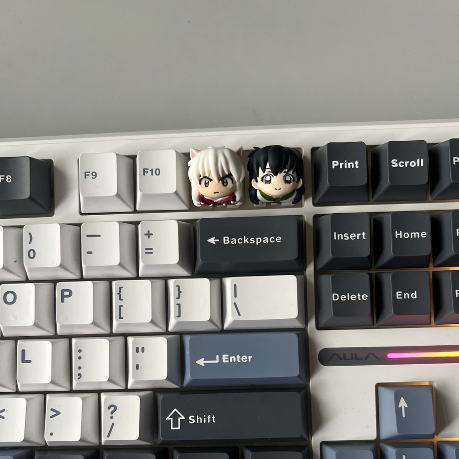 Ajazz Inuyasha Higurashi Kagome Harz Tastenkappen für mechanische Tastaturen, Single Esc Ersatz, Multicolour, OEM R4 - Bild 5