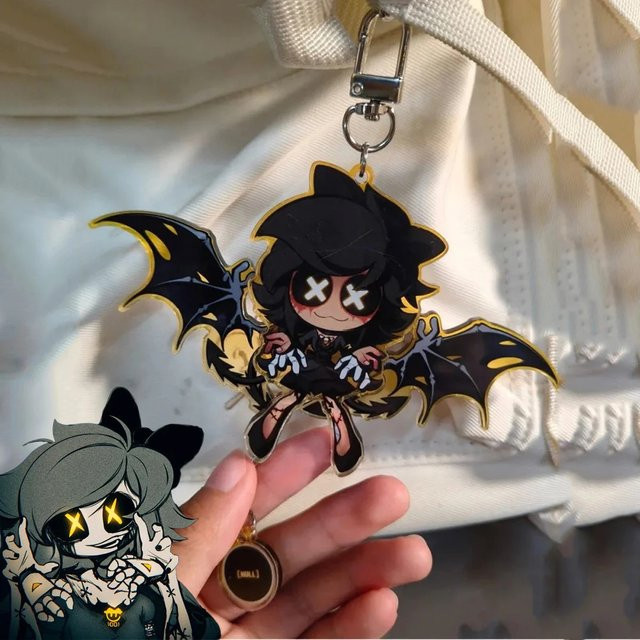 BOOCRE Schlüsselanhänger Anime Murder Drones Cosplay, Acryl, Unisex - Bild 1