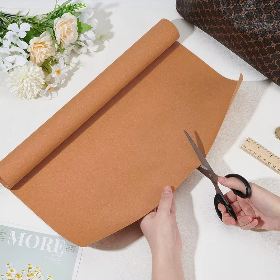 Leder-Versteifungsrolle aus PVC in Sandbraun für Ledertaschen und DIY-Projekte, Dicke: 0,6 mm, Breite: 150 cm, Höhe: 40 cm - Bild 2