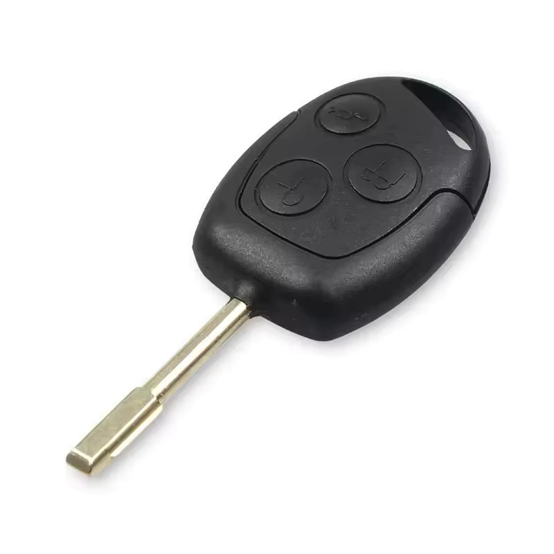 KEYECU Fernschlüsselanhänger 433 MHz in Schwarz für Ford Focus Transit Connect (4D60/4D63 FO21 164-R8042 164-R8039) - Bild 2
