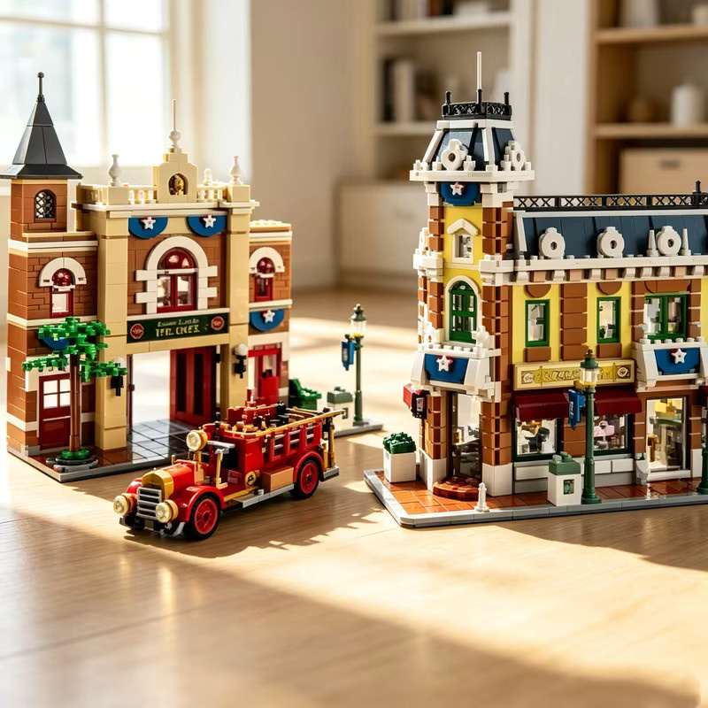 Hot Toys Urbaner Straßenansicht-Modulbaukasten, Modellbaukasten, 3.899 Teile, ab 14 Jahren - Bild 4