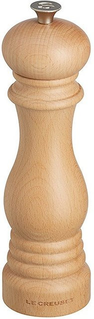 Le Creuset Salzmühle aus Holz in Beige und Braun, Höhe: 21 cm - Bild 1
