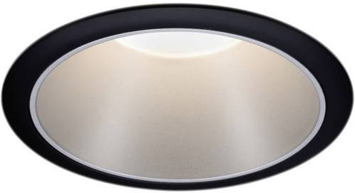 Paulmann Cole Coin Einbauleuchte LED 6W Schwarz Silber dimmbar - Bild 1