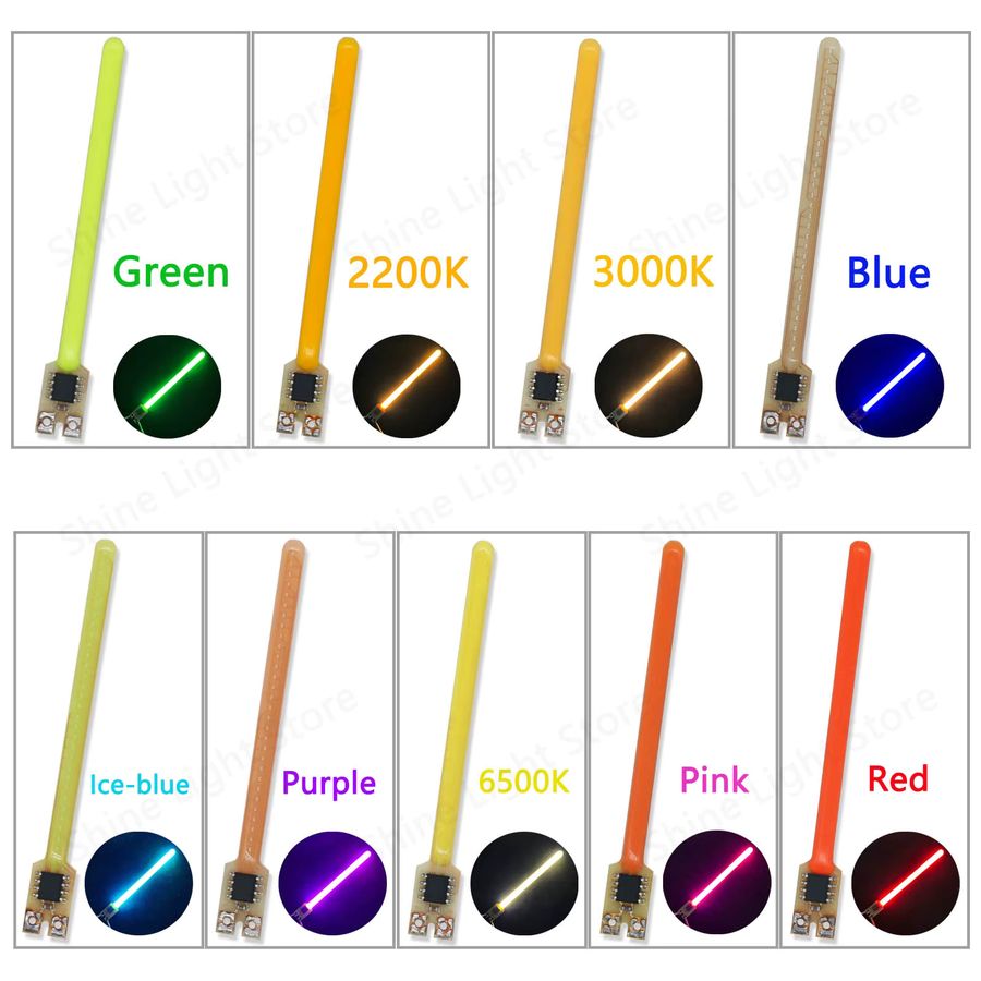 DT&ZM LED Meteorschauer Flow Licht COB Filament Diode mit 5 Modi für DIY Glühlampen 70mm - Bild 2
