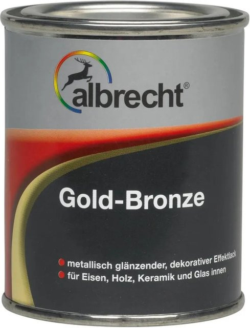 Albrecht Holzfarbe Gold-Bronze glänzend 125 ml - Bild 1