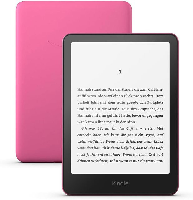 Amazon Kindle Paperwhite E-Reader mit 16 GB Speicherplatz in Rosa mit Wi-Fi und E-Ink Display - Bild 1