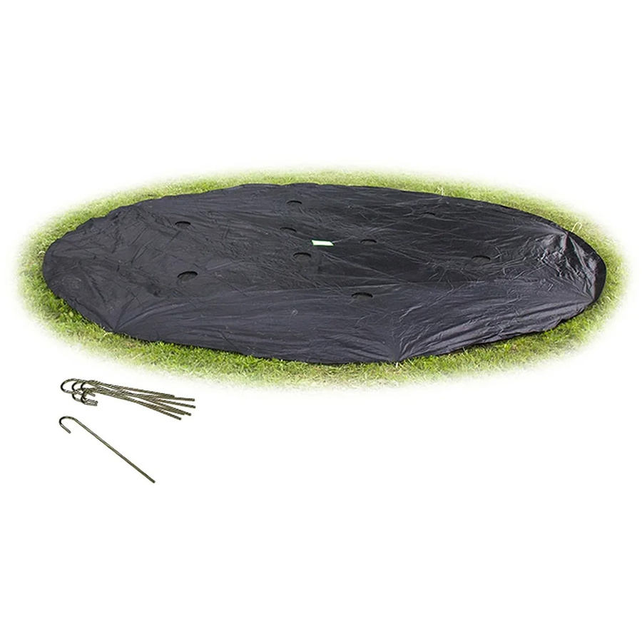 EXIT Supreme Ground Level Trampolinabdeckung, rund, schwarz, Durchmesser: 305 cm - Bild 3