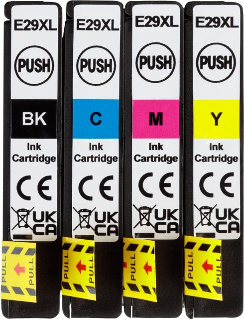 CRELANDO Multipack 29XL Druckerpatronen für Epson, Mehrfarbig - Bild 1