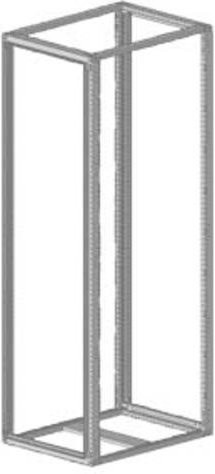 Siemens Verteilungsschrank aus Stahl in Silber, B/T/H: 80 x 80 x 200 cm - Bild 1
